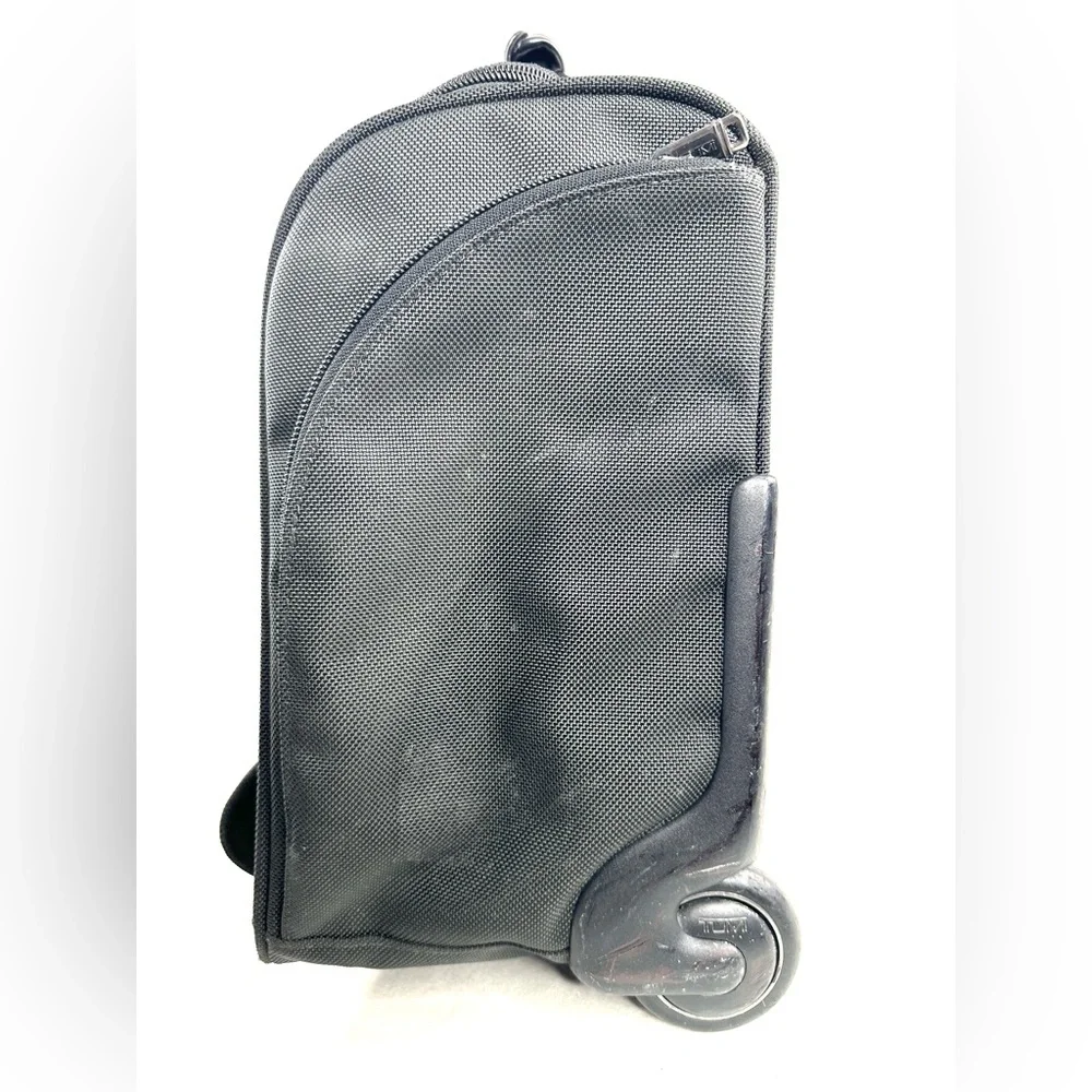 TUMI Alpha Wheeled Black Ballistic Nylon 17